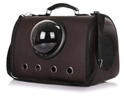 Transparent Portable PU Rainproof Pet Bag