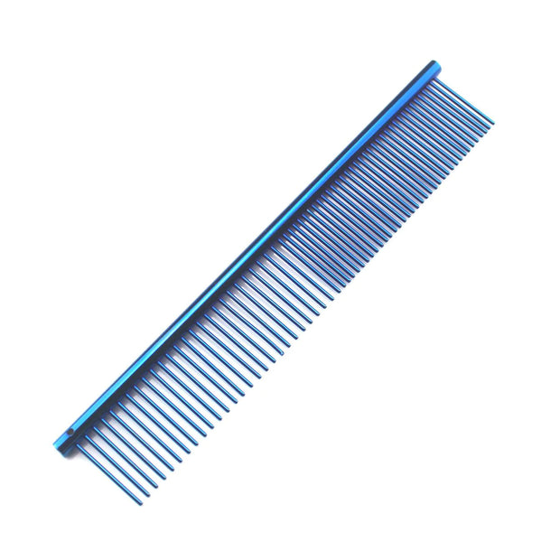 Colorful Stainless Steel Medium Pet Comb