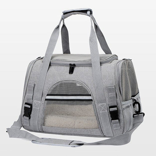 Pet Bag, Portable Pet Backpack, Dog & Cat Outing Bag, Cross-body Pet Bag