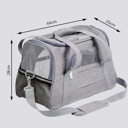 Pet Bag, Portable Pet Backpack, Dog & Cat Outing Bag, Cross-body Pet Bag