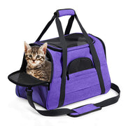 Pet Bag, Portable Pet Backpack, Dog & Cat Outing Bag, Cross-body Pet Bag