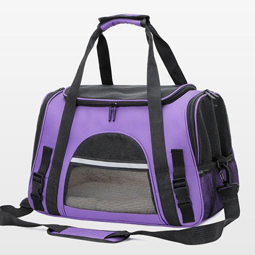 Pet Bag, Portable Pet Backpack, Dog & Cat Outing Bag, Cross-body Pet Bag