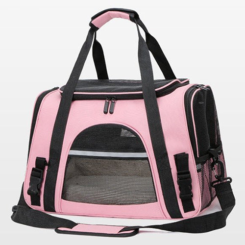 Pet Bag, Portable Pet Backpack, Dog & Cat Outing Bag, Cross-body Pet Bag