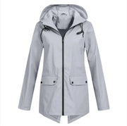 Windbreaker Zipper Hooded Lightweight Outdoor Windproof Jacket Thin Outdoor Jacket Women