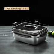 304 Stainless Steel Sealed Food Storage Container