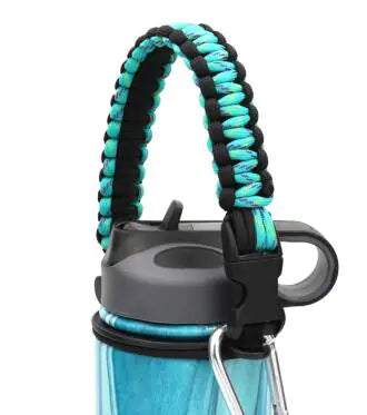 Water Bottle Lanyard with Universal Handle and Clip