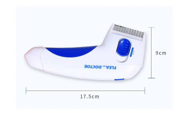 FleaDoctor Electric Pet Comb for Flea and Lice Removal