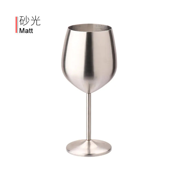 500ml Elite Stainless Steel Wine Goblet