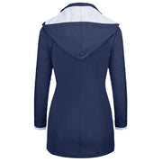 Chic Slim-Fit Women's Rain Jacket