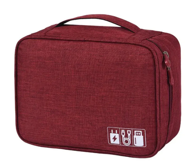 electronics travel bag compact storage case