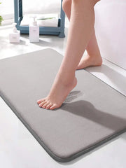 Rectangular Sponge Bath Mat (1 Piece)