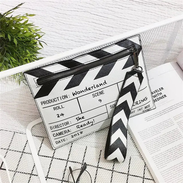 Funny Movie Prop Design Women's PU Shoulder Bag - Fashion Hand-held Clutch
