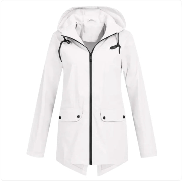 Windbreaker Zipper Hooded Lightweight Outdoor Windproof Jacket Thin Outdoor Jacket Women