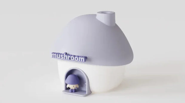 Mushroom House Humidifier Night Light