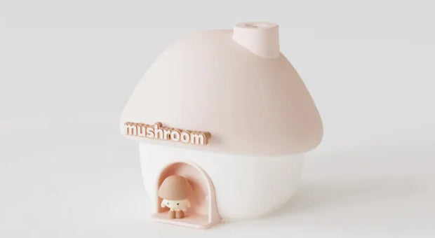 Mushroom House Humidifier Night Light