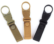 Nylon Webbing Water Bottle Clip, Multifunctional Carabiner