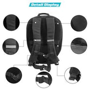 led display travel pack smart motorcycle backpack