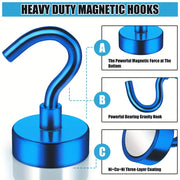 Heavy Duty Magnetic Hooks