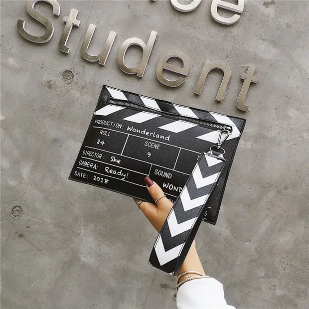 Funny Movie Prop Design Women's PU Shoulder Bag - Fashion Hand-held Clutch