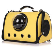 Transparent Portable PU Rainproof Pet Bag