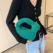 Plush Fashion Hand Carry Casual Bag for Women