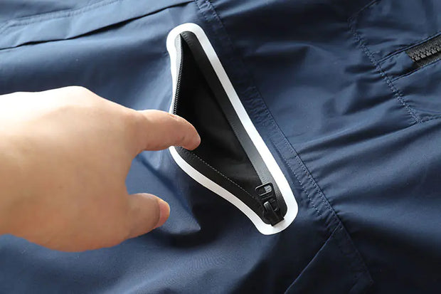 Men's Spring Windproof Waterproof Hooded Jacket