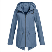 Windbreaker Zipper Hooded Lightweight Outdoor Windproof Jacket Thin Outdoor Jacket Women