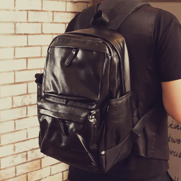 Urban Trek Leather Backpack
