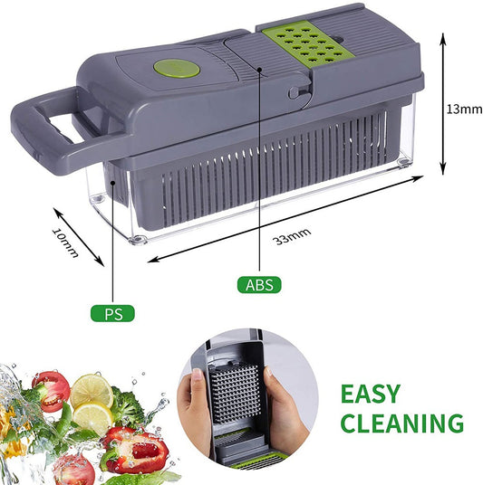 Multi-functional kitchen vegetable cutter