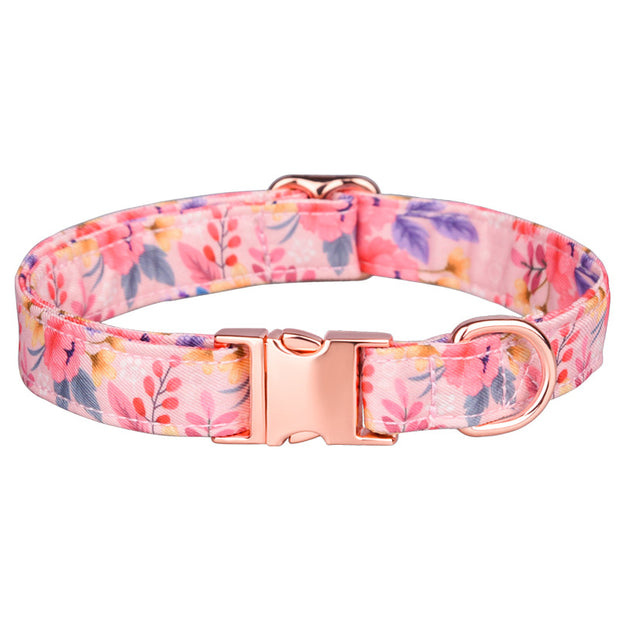 Most popular floral pattern pet collar, collar for dogs and cats