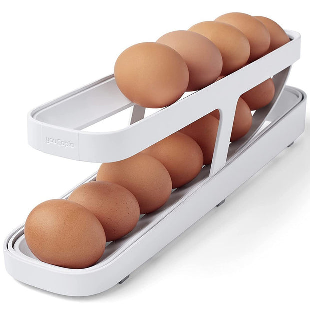Refrigerator Egg Dispenser, Egg storage, Egg Roll-down