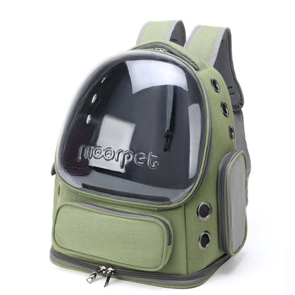 Transparent Pet Carrier Bag (Suitable for cat and small dog)