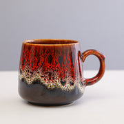 Ceramic coffee mug with large capacity, gift for coffee lover.