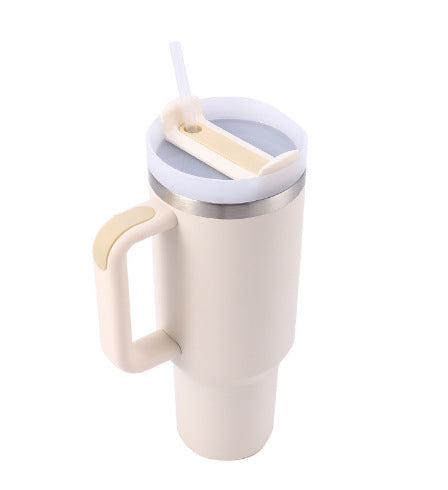 Hot and Cold Tumbler with Straw