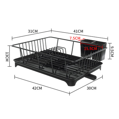 Kitchen bowl & dish rack, drain basket