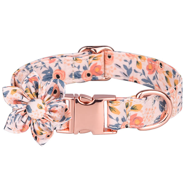 Most popular floral pattern pet collar, collar for dogs and cats