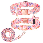 Most popular floral pattern pet collar, collar for dogs and cats