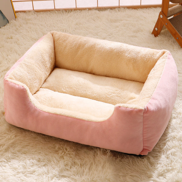 Winter Pet Bed, Suitable for Cats and Small/Medium Dogs, Washable and bite resistant.