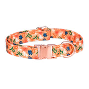 Most popular floral pattern pet collar, collar for dogs and cats