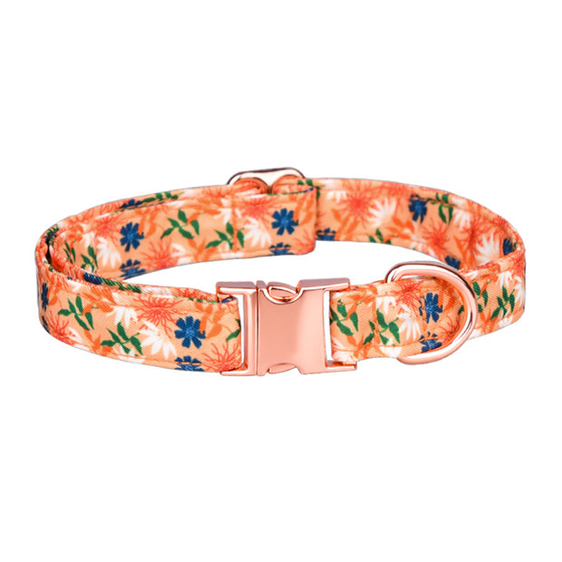 Most popular floral pattern pet collar, collar for dogs and cats