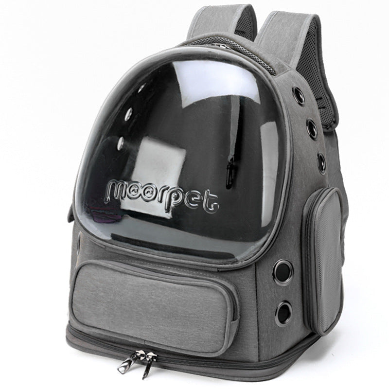 Transparent Pet Carrier Bag (Suitable for cat and small dog)