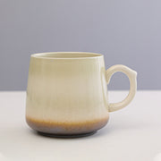 Ceramic coffee mug with large capacity, gift for coffee lover.