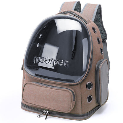 Transparent Pet Carrier Bag (Suitable for cat and small dog)