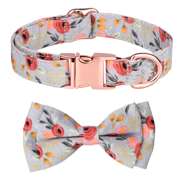Most popular floral pattern pet collar, collar for dogs and cats