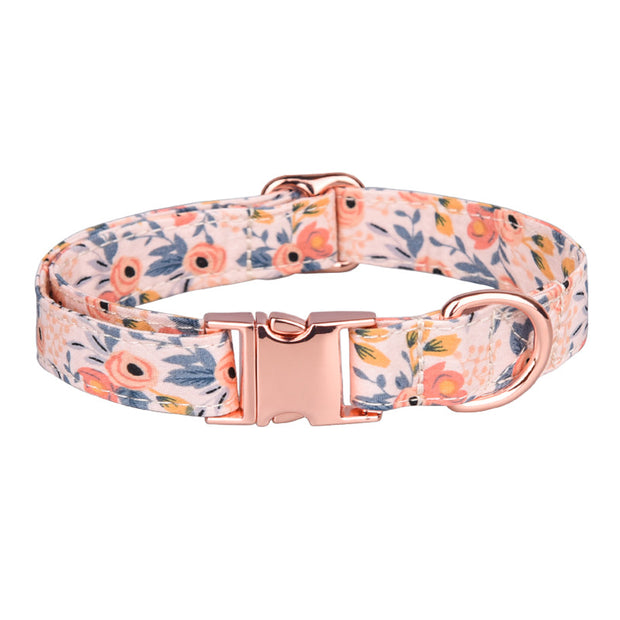 Most popular floral pattern pet collar, collar for dogs and cats