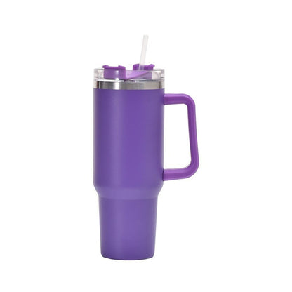 Hot and Cold Tumbler with Straw