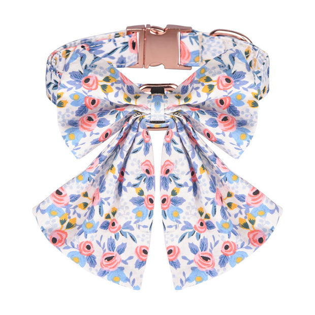 Most popular floral pattern pet collar, collar for dogs and cats