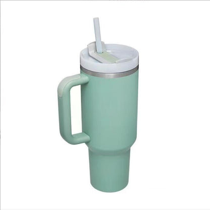 Hot and Cold Tumbler with Straw