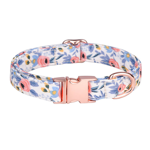 Most popular floral pattern pet collar, collar for dogs and cats