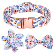 Most popular floral pattern pet collar, collar for dogs and cats